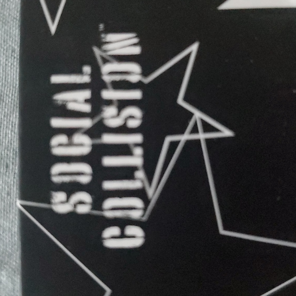 *As-is* *NWT* Hot Topic's Social Collision Star Chain Choker - Picture 6 of 16